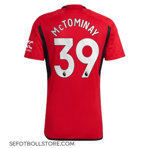 Manchester United Scott McTominay #39 Replika Hemmatröja 2023-24 Kortärmad